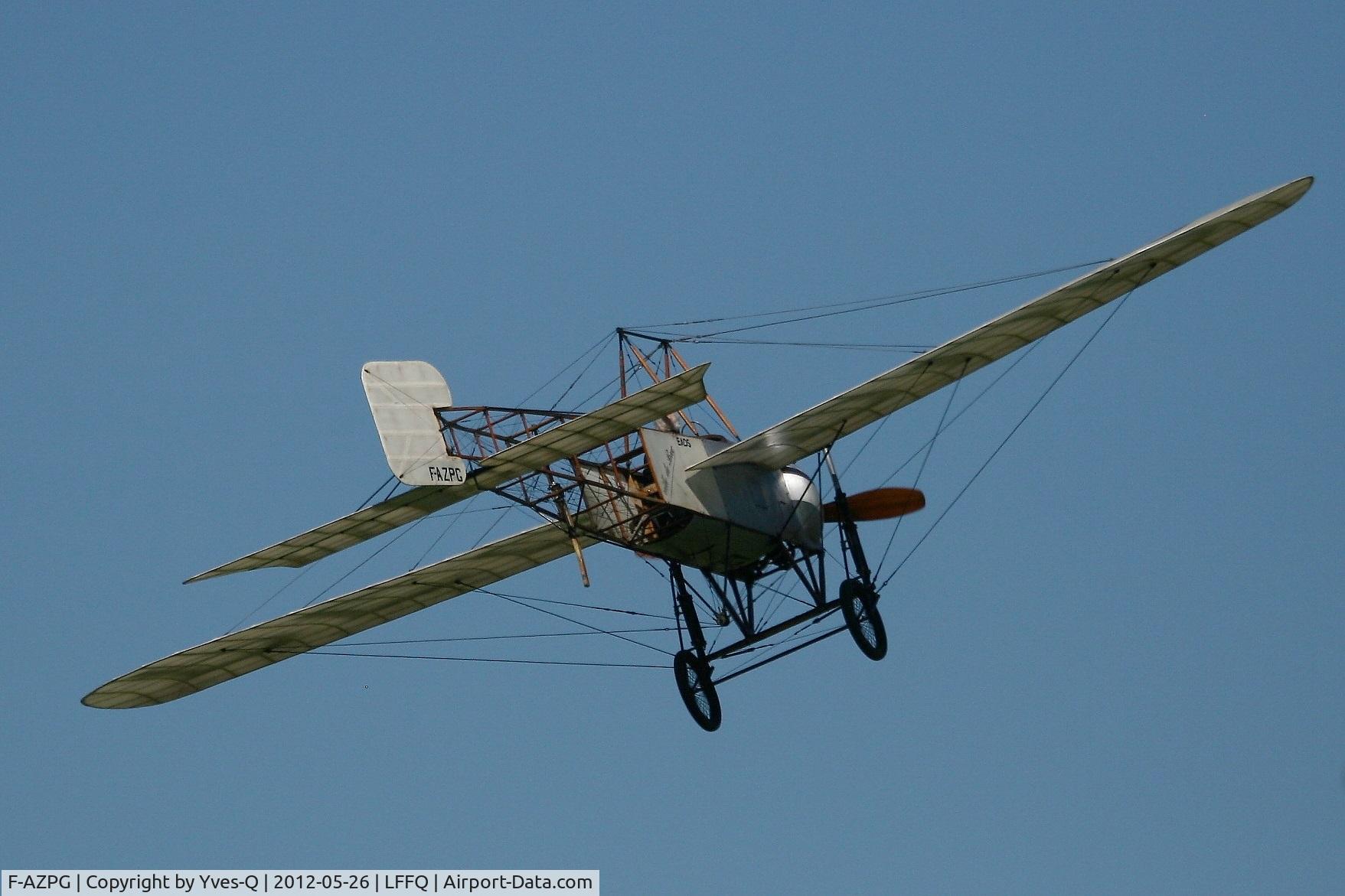 F-AZPG, Bleriot XI-2 Replica C/N SA-29, Blériot XI-2, La Ferte-Alais Airfield (LFFQ)