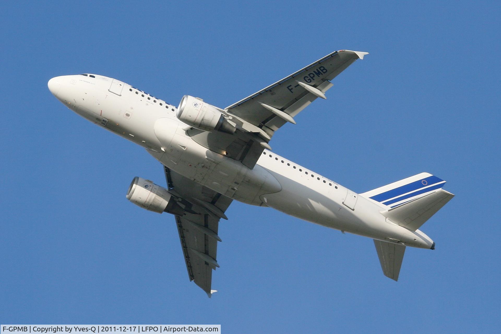 F-GPMB, 1996 Airbus A319-113 C/N 600, Airbus A319-113, Take off rwy 26, Paris Orly Airport (LFPO-ORY)