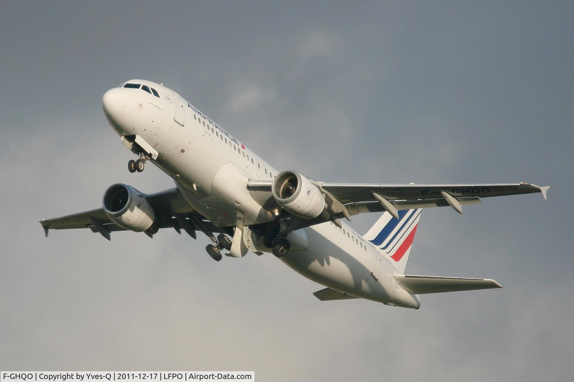 F-GHQO, 1991 Airbus A320-211 C/N 0278, Airbus A320-211, Paris Orly Airport (LFPO-ORY)
