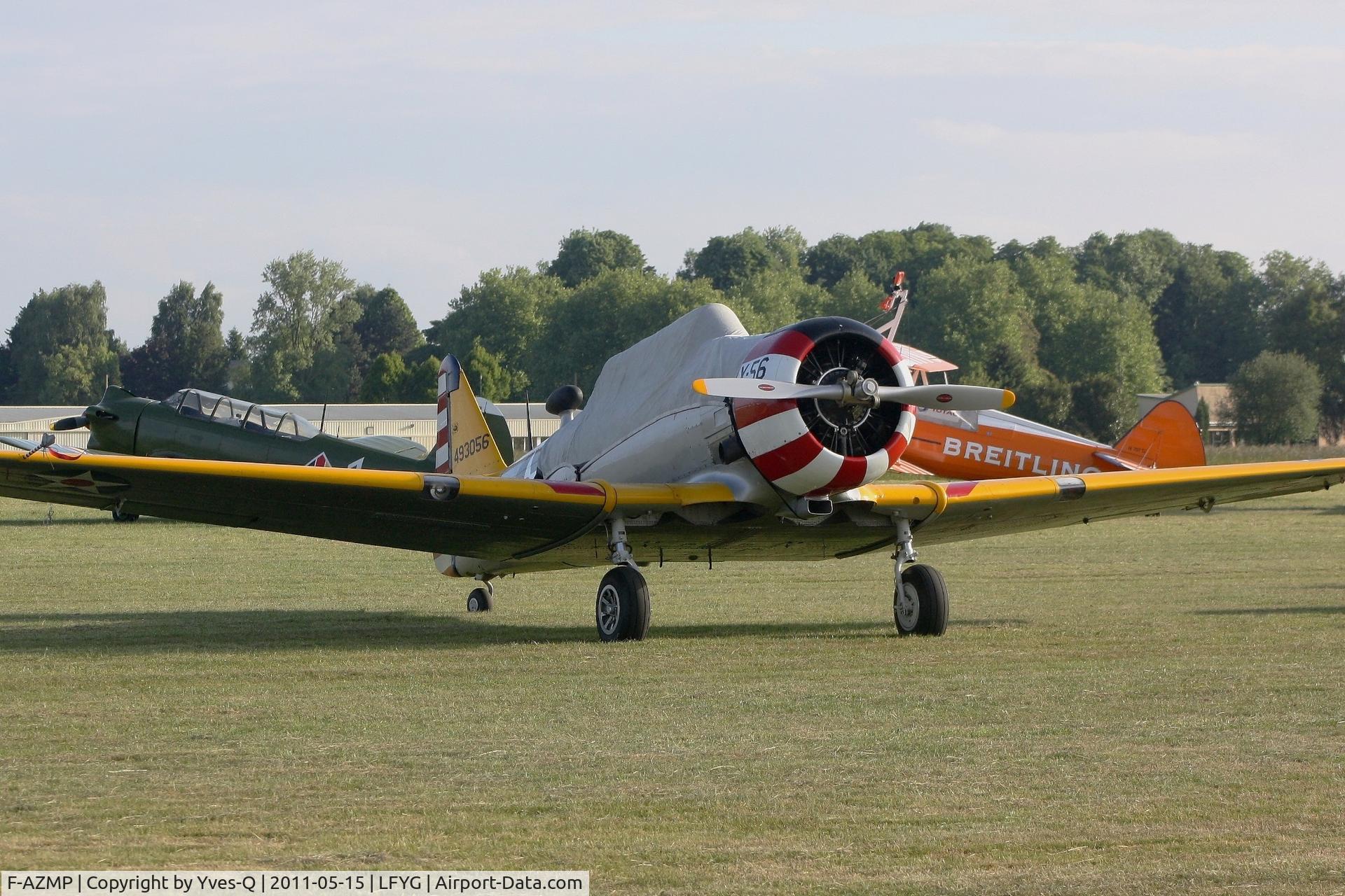 F-AZMP, North American T-6G Texan C/N 168-160, North American T-6G Texan, Cambrai-Niergnies Airfield (LFYG)