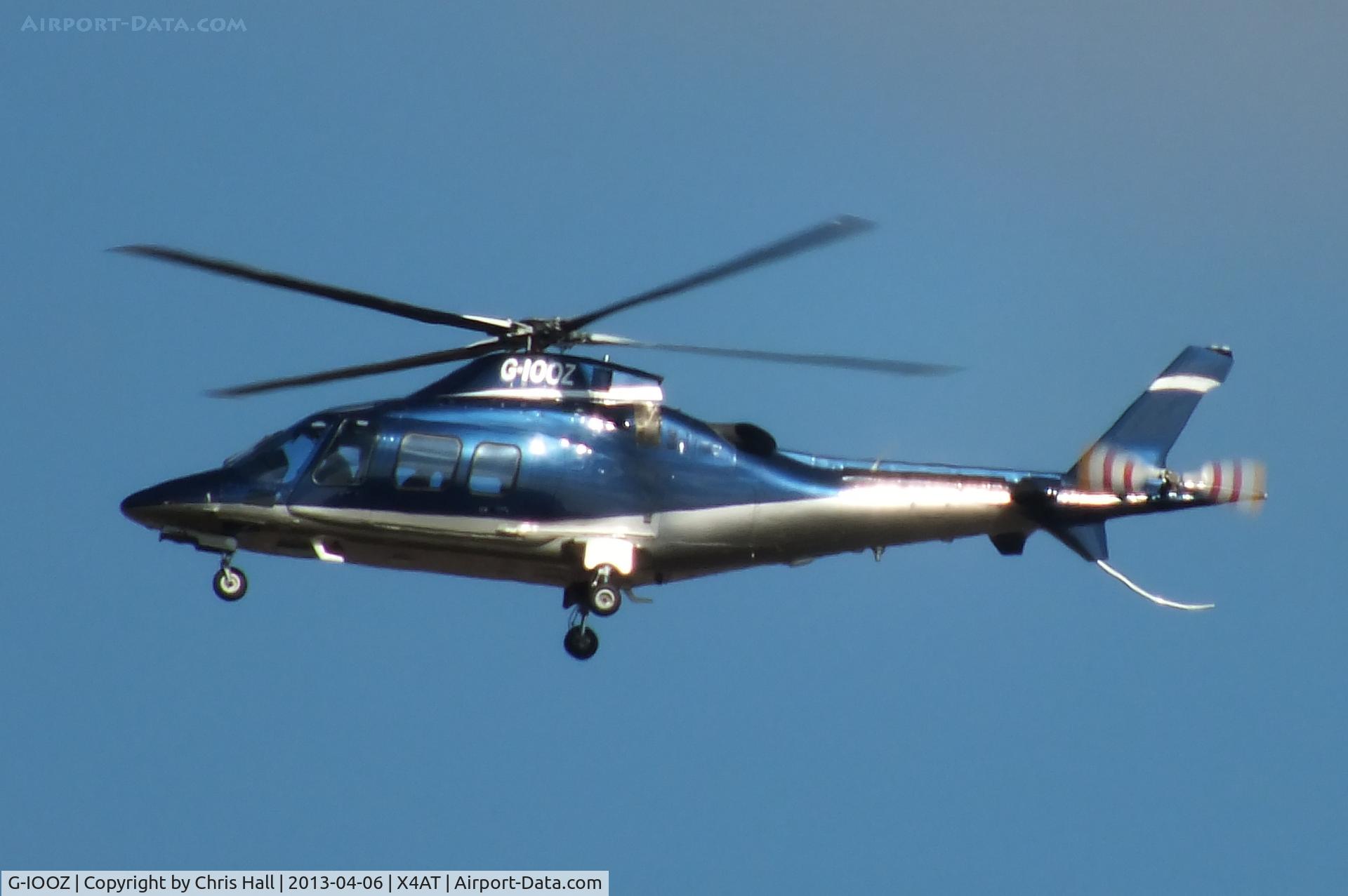 G-IOOZ, 2008 Agusta A-109S Grand C/N 22090, Ferrying racegoers into Aintree for the 2013 Grand National