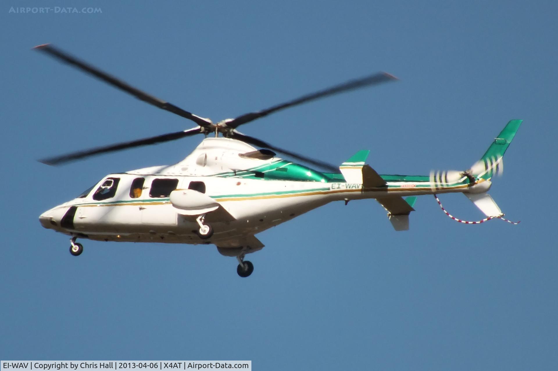 EI-WAV, Bell 430 C/N 49028, Ferrying racegoers into Aintree for the 2013 Grand National