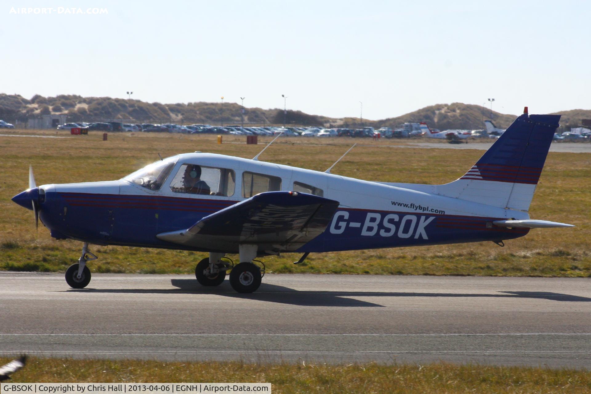 G-BSOK, 1977 Piper PA-28-161 Warrior ll C/N 28-7816191, privately owned