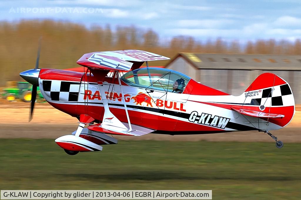 G-KLAW, 2010 Christen Eagle II C/N 003-1, John Mclean Trophy Participant 6th April 2013