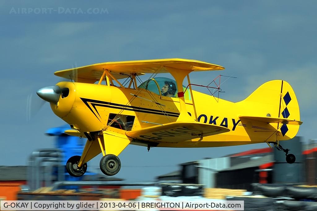 G-OKAY, 1977 Pitts S-1E Special C/N 12358, John Mclean Trophy Participant 6th April 2013