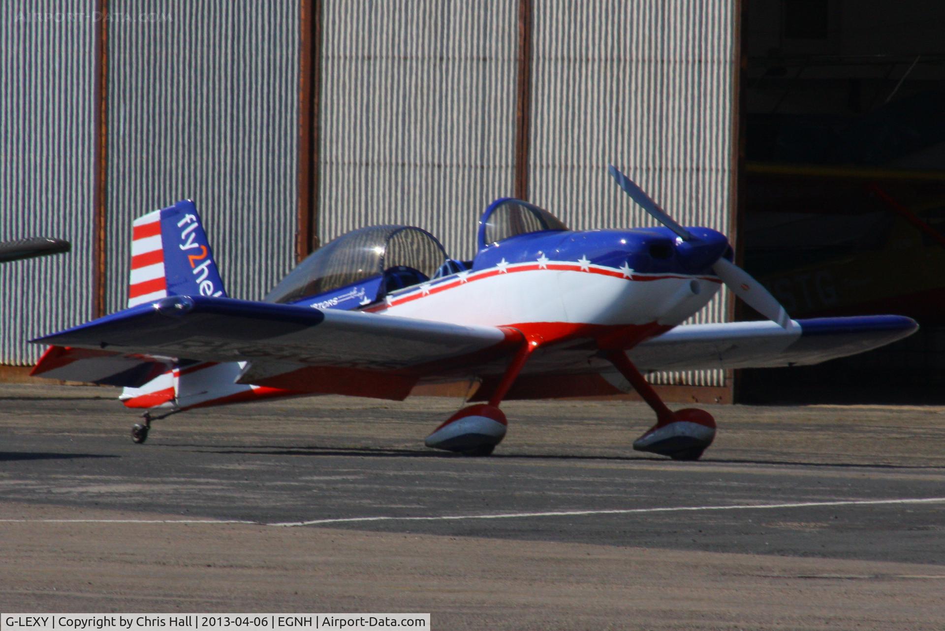 G-LEXY, 2010 Vans RV-8 C/N 303-14756, Privately owned