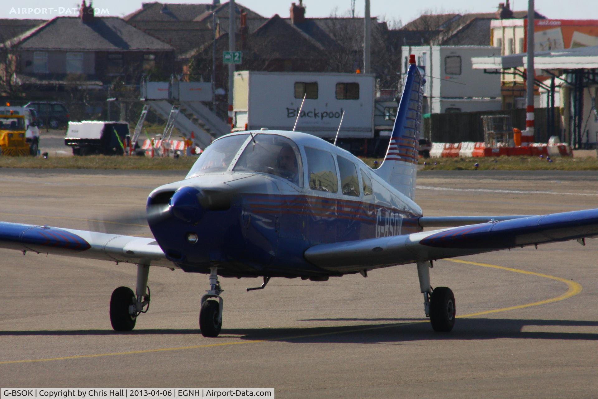 G-BSOK, 1977 Piper PA-28-161 Warrior ll C/N 28-7816191, privately owned