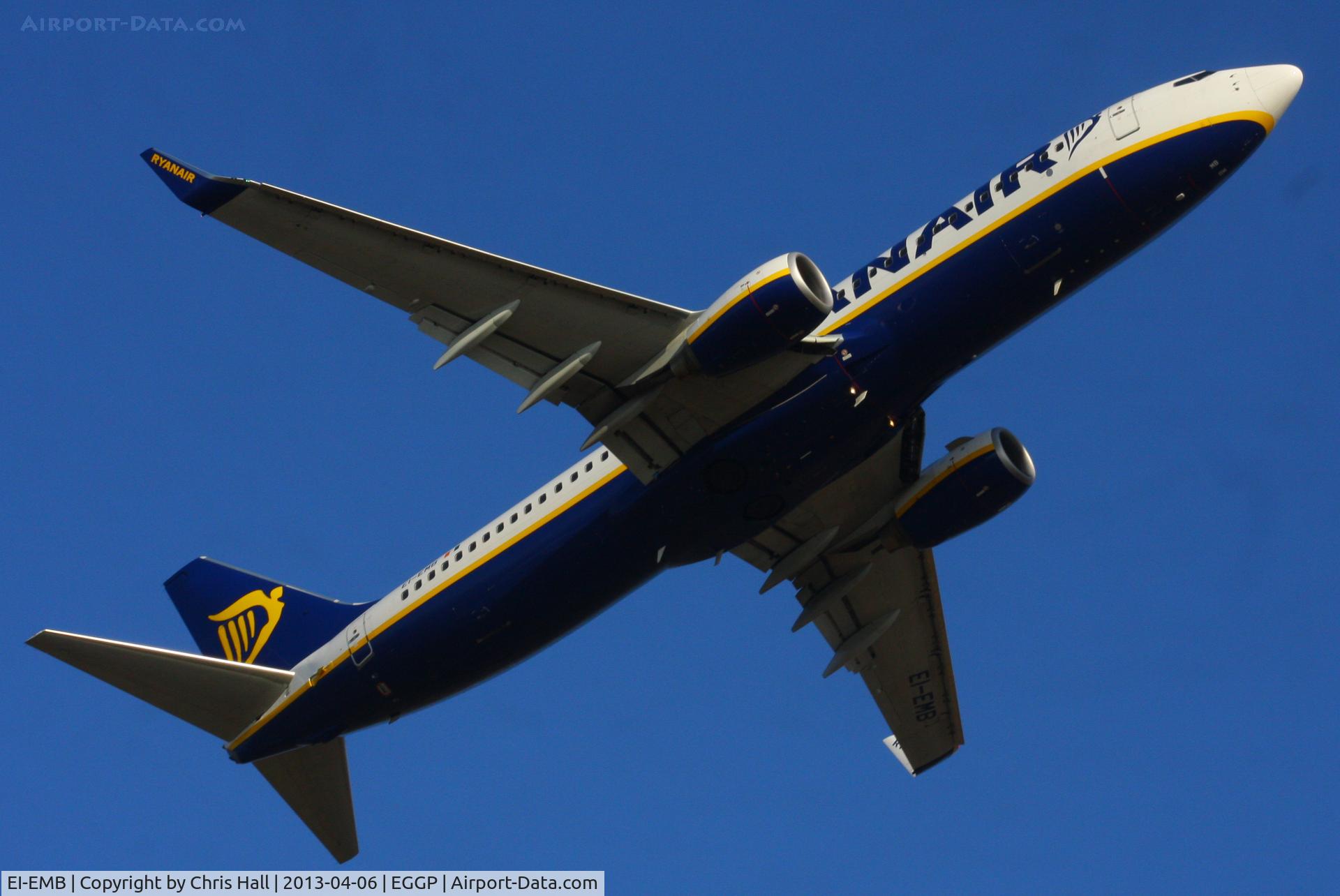 EI-EMB, 2010 Boeing 737-8AS C/N 38511, Ryanair