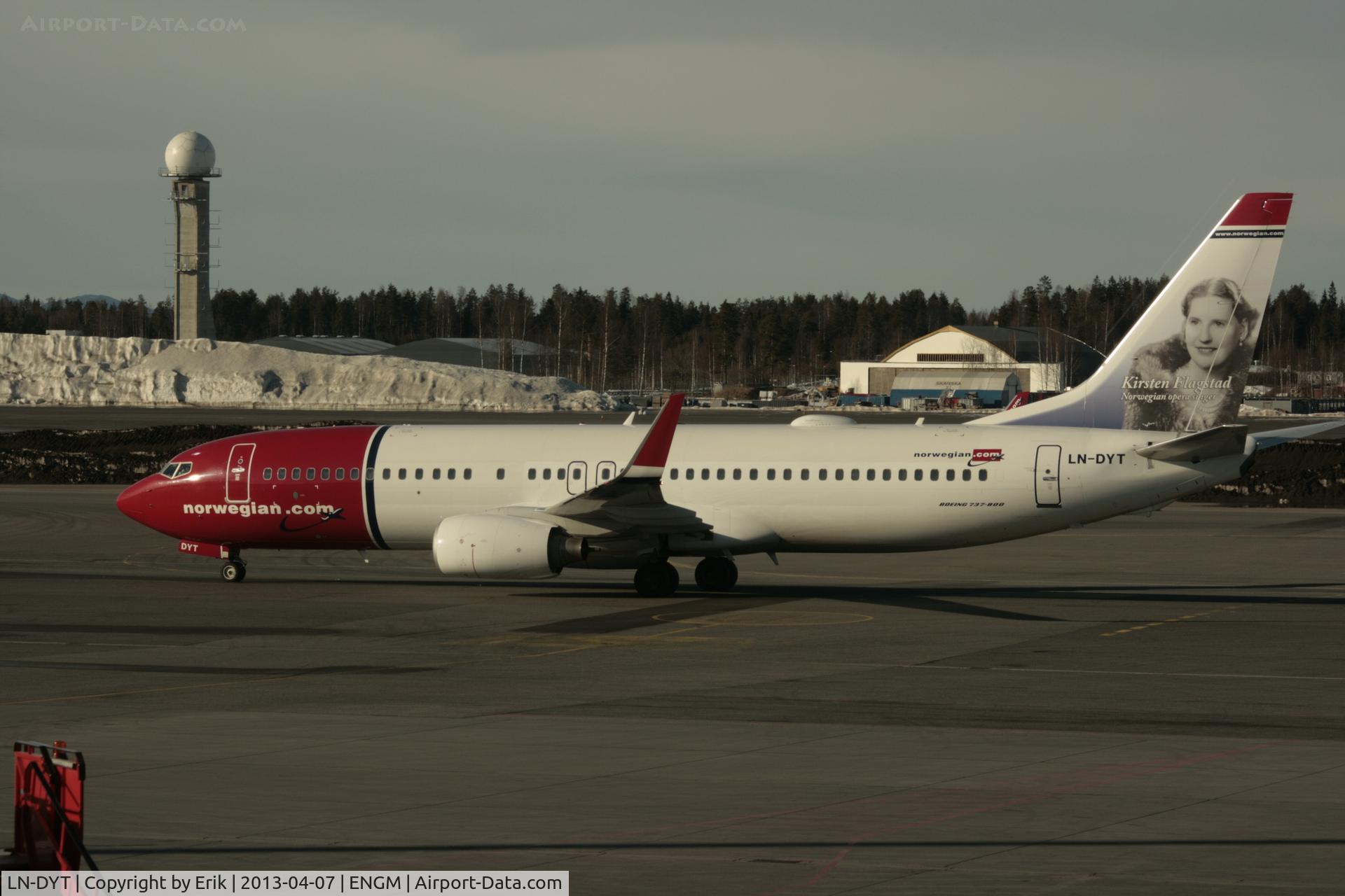 LN-DYT, 2011 Boeing 737-8JP C/N 39048, By Erik Oxtorp