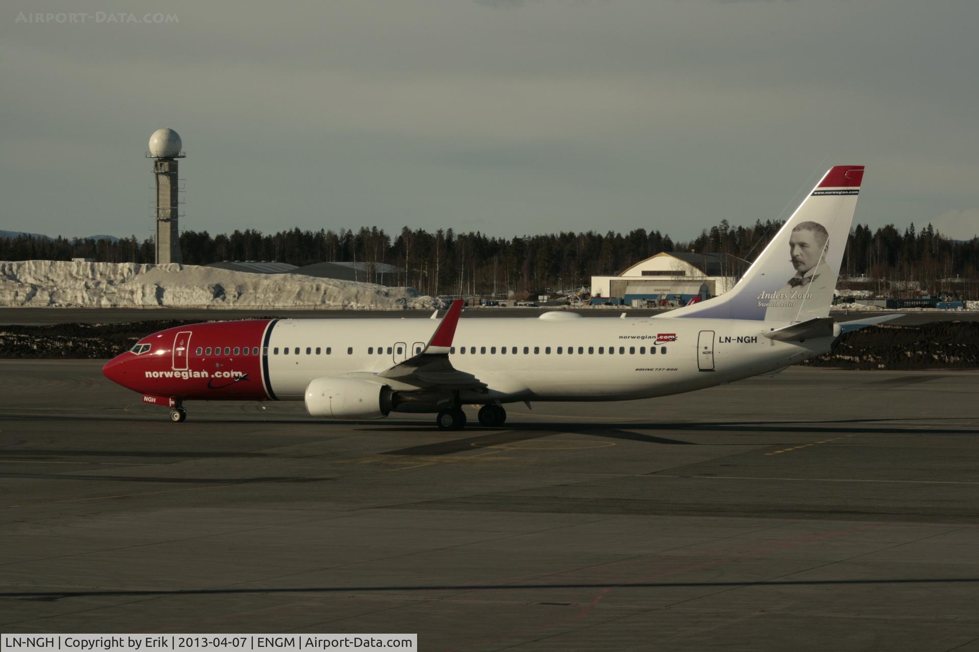 LN-NGH, 2012 Boeing 737-8JP C/N 39019, By Erik Oxtorp
