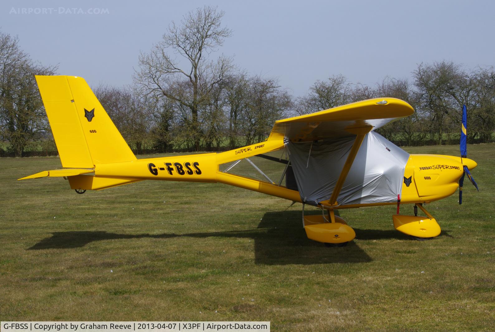 G-FBSS, 2012 Aeroprakt A-22LS Foxbat C/N LAA 317B-15101, Parked at Priory Farm.