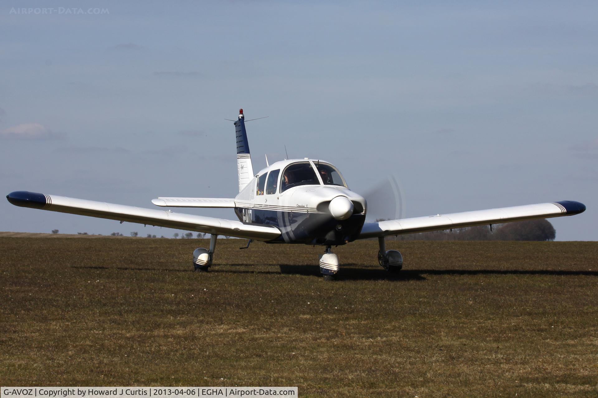 G-AVOZ, 1966 Piper PA-28-180 Cherokee C/N 28-3711, Privately owned.