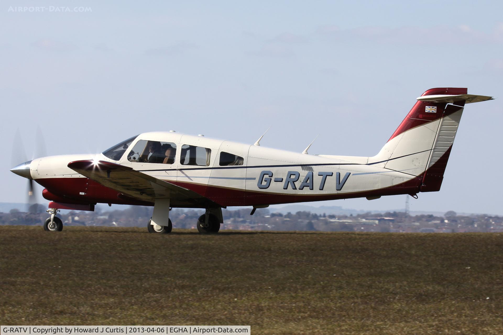 G-RATV, 1983 Piper PA-28RT-201T Turbo Arrow IV Arrow IV C/N 28R-8431005, Privately owned.