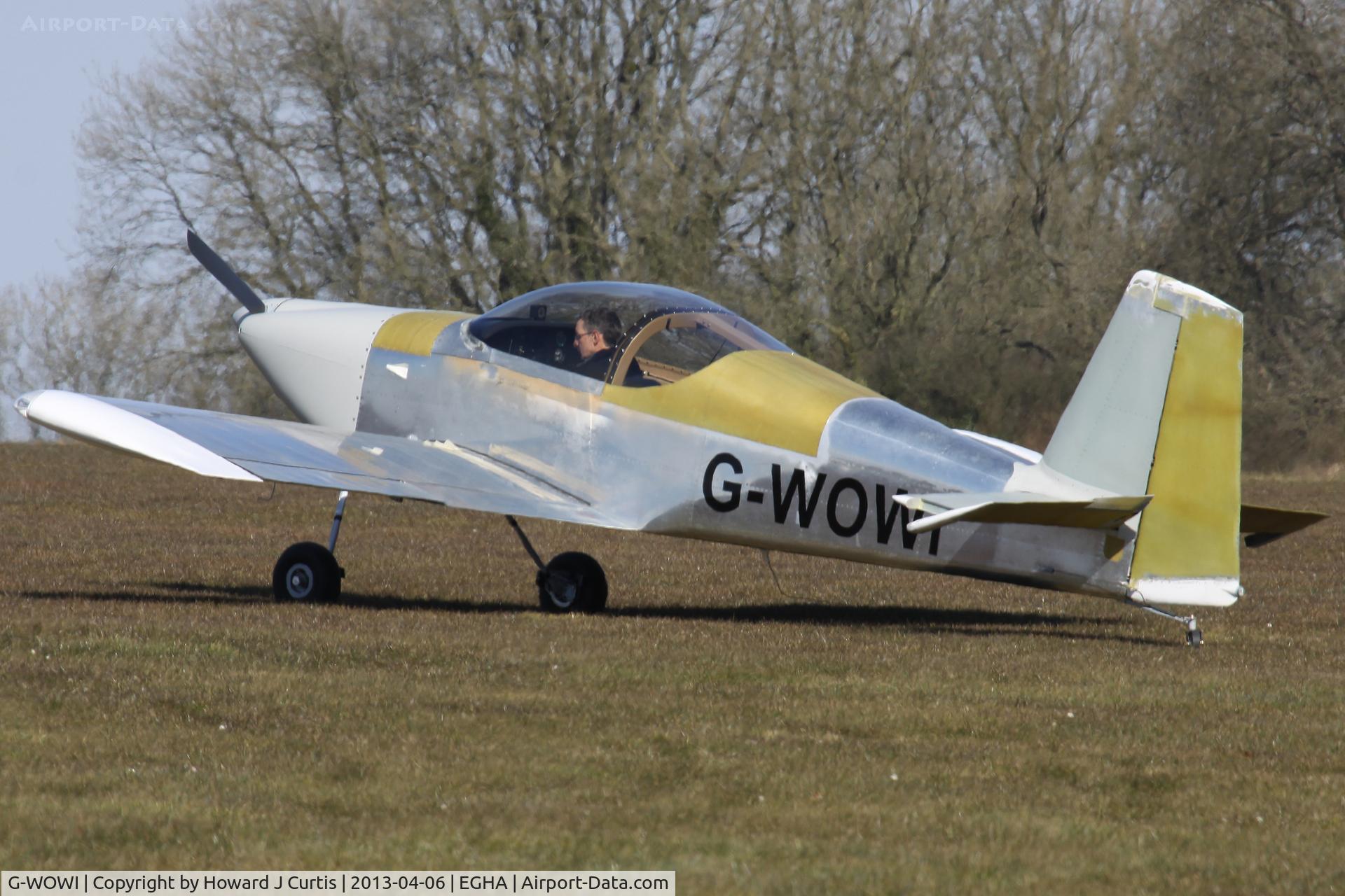 G-WOWI, 2010 Vans RV-7 C/N PFA 323-14585, As yet unflown.