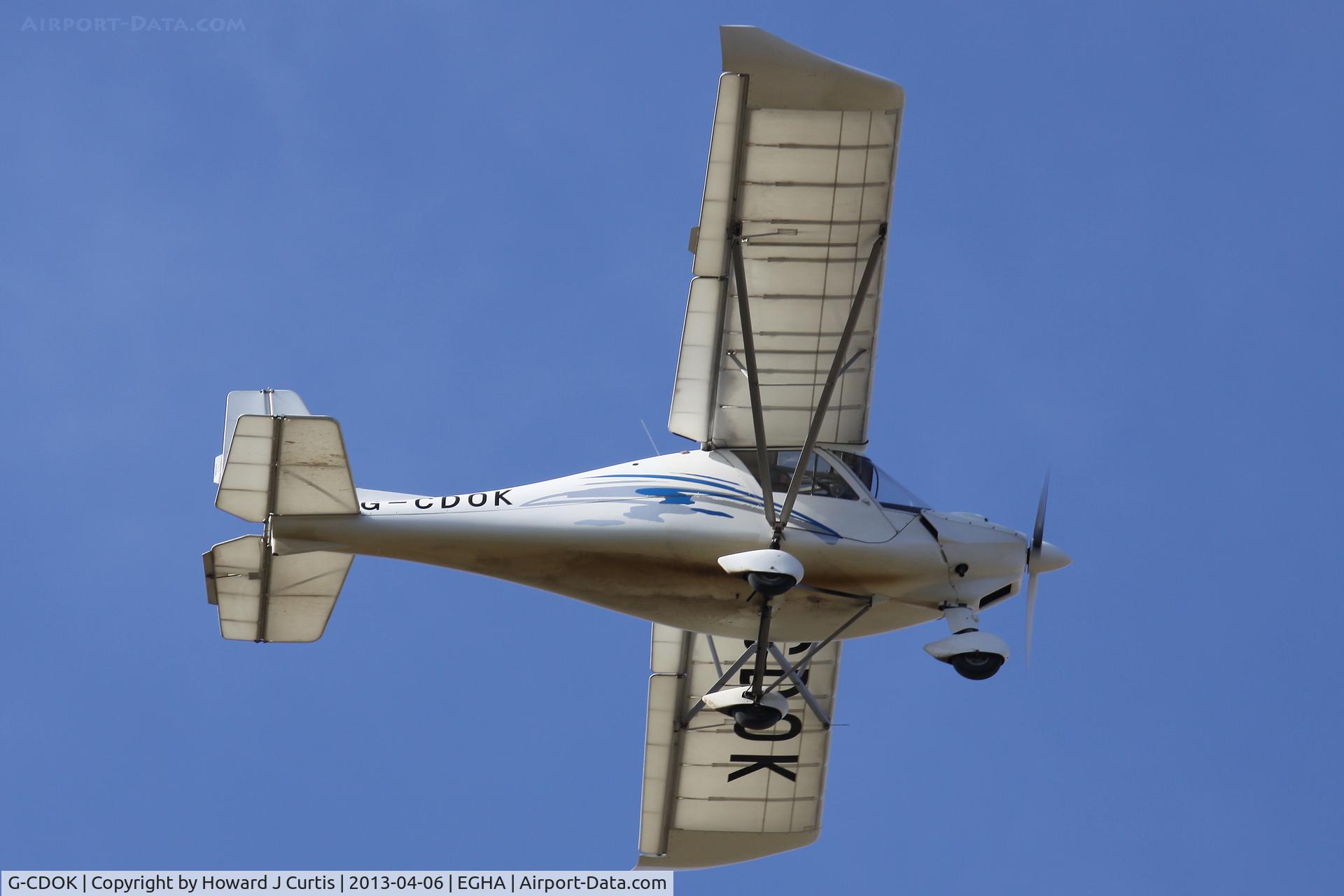 G-CDOK, 2005 Comco Ikarus C42 FB100 C/N 0509-6757, Privately owned.