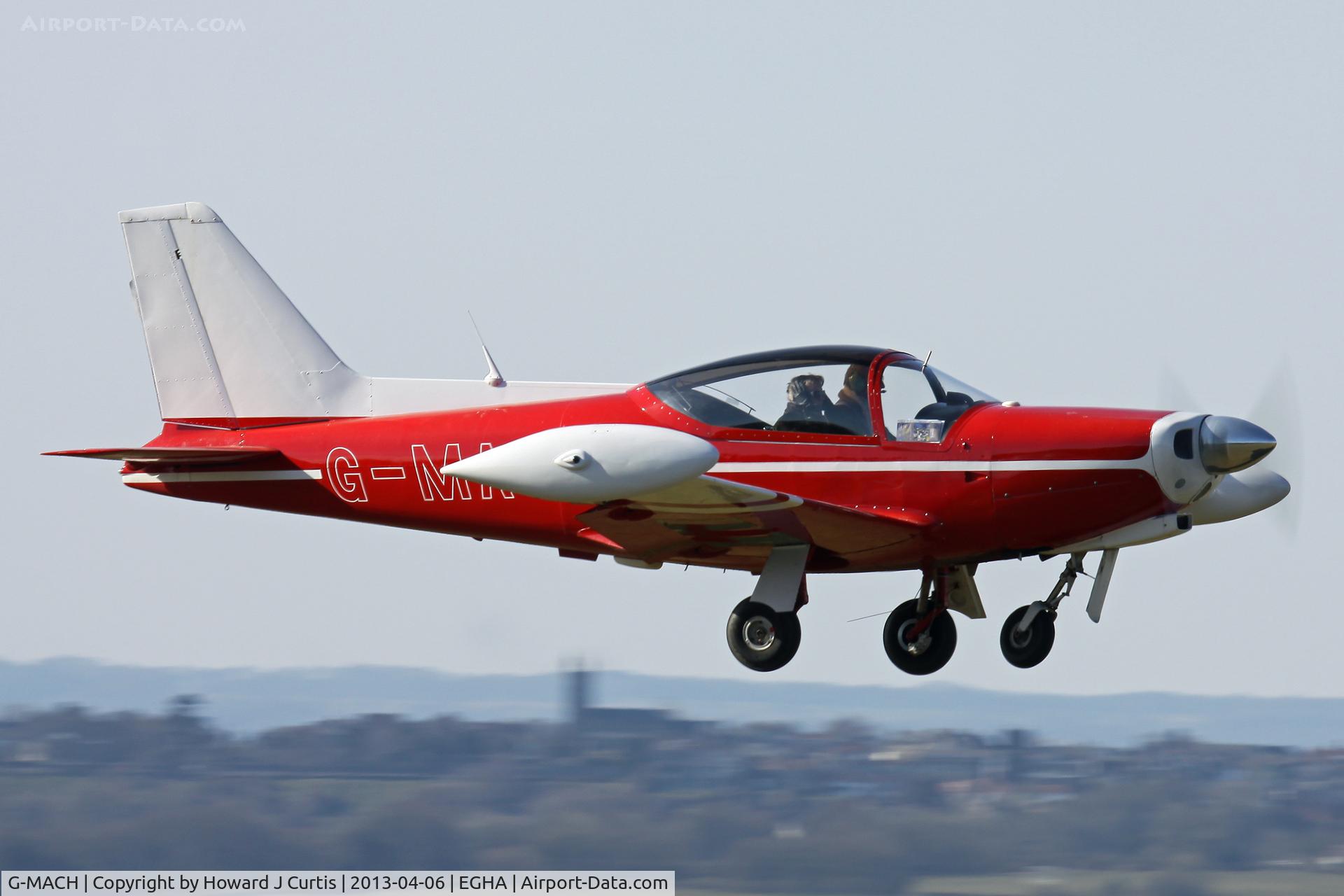 G-MACH, 1968 SIAI-Marchetti F-260 C/N 114, Privately owned.