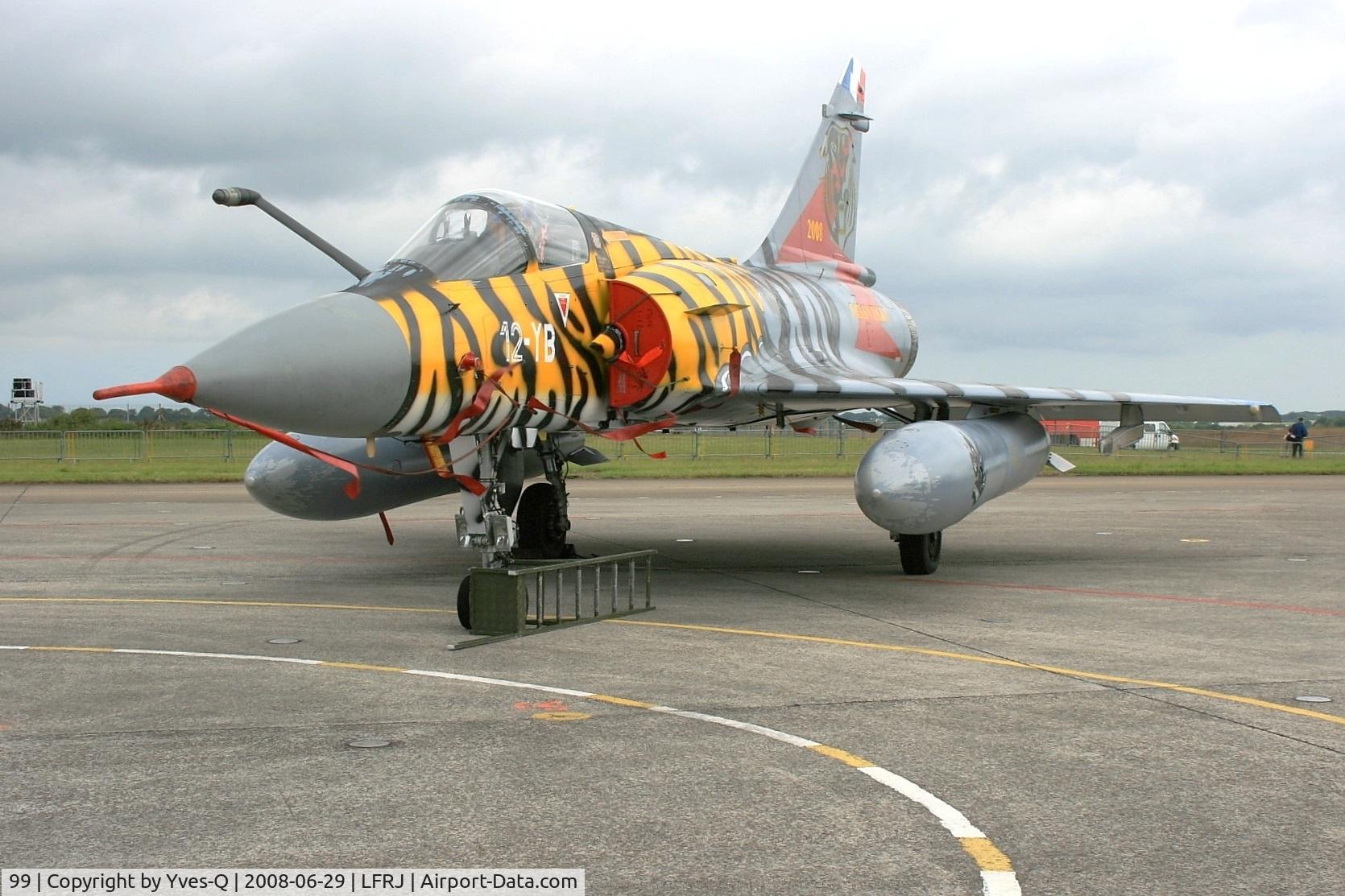 99, Dassault Mirage 2000C C/N 359, French Air Force Dassault Mirage 2000C, NATO Tiger Meet 2008, Landivisiau Naval Air Base (LFRJ)