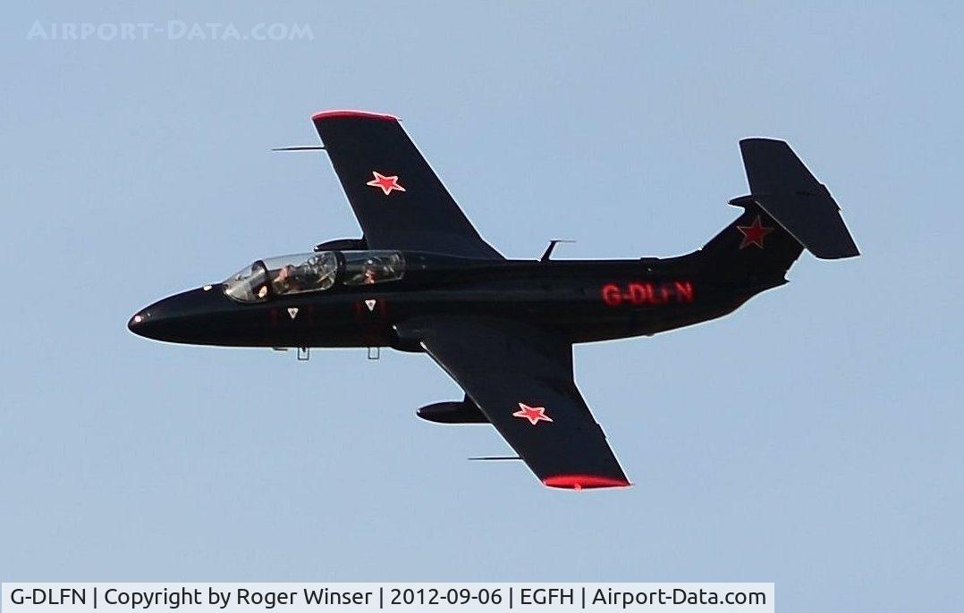 G-DLFN, 1972 Aero L-29 Delfin C/N 294872, Aero Delfin 'Rebel 3' topside pass.