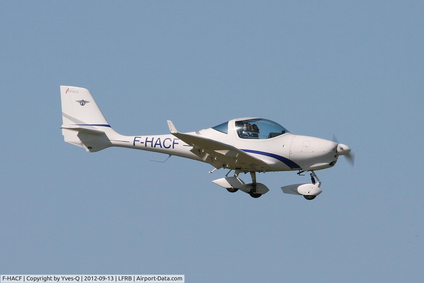 F-HACF, Aquila A210 (AT01) C/N AT01-125, Aquila A210, Training flight, Brest-Bretagne Airport (LFRB-BES)