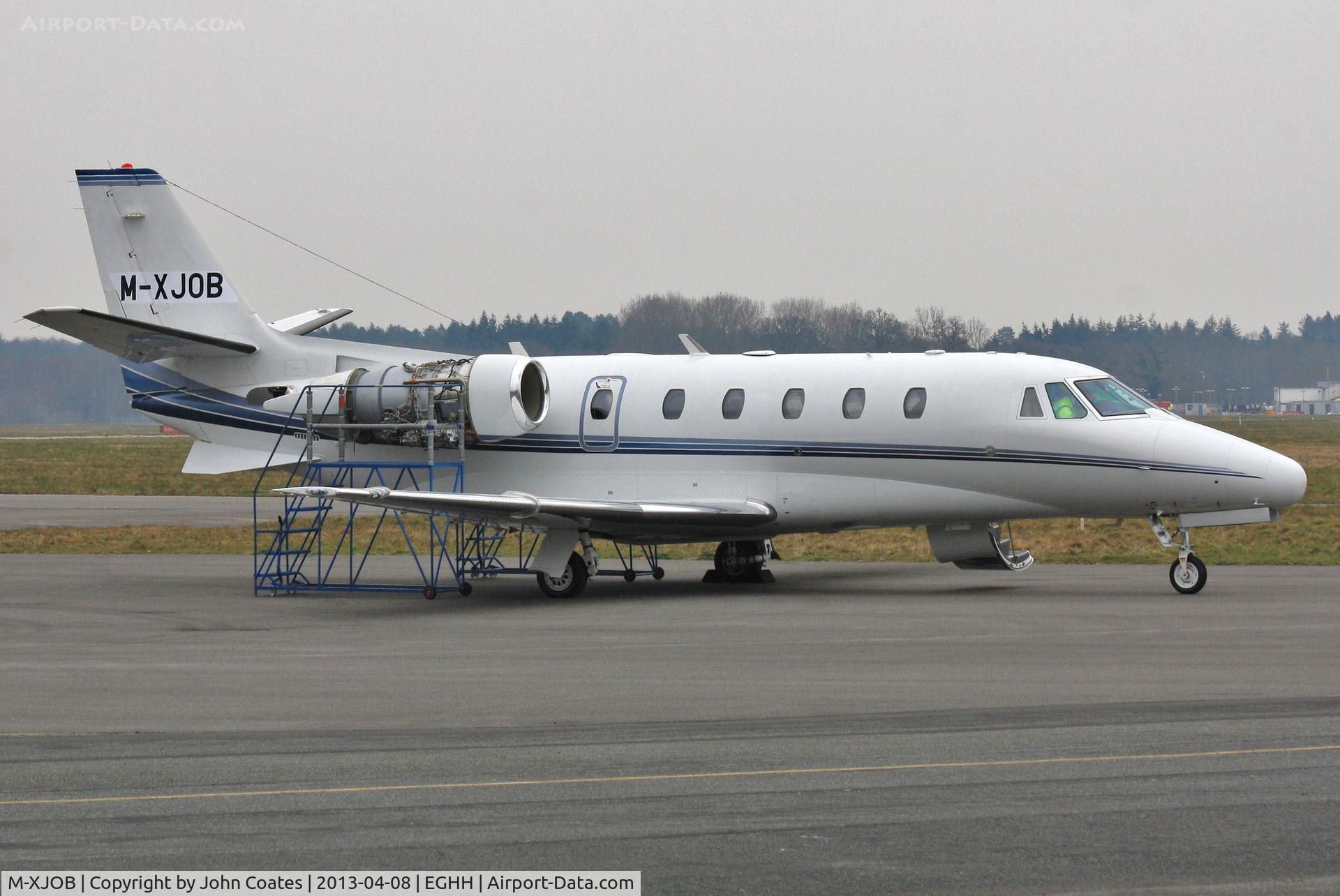 M-XJOB, 2008 Cessna 560XL Citation  XLS C/N 560-5770, Swapped regs with M-SNAP some time ago.