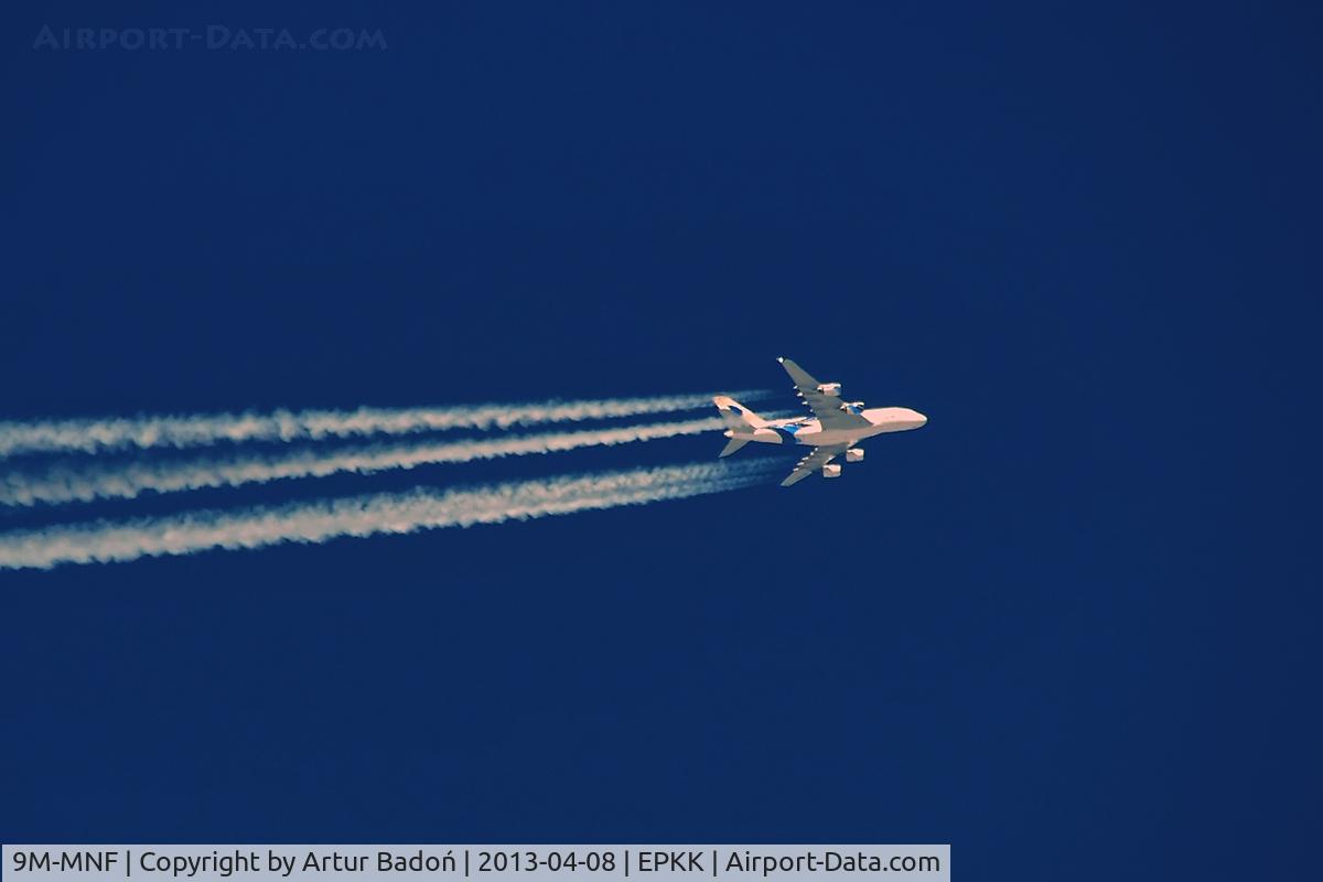 9M-MNF, 2012 Airbus A380-841 C/N 114, 100th Airbus A380 - Malaysia Airlines