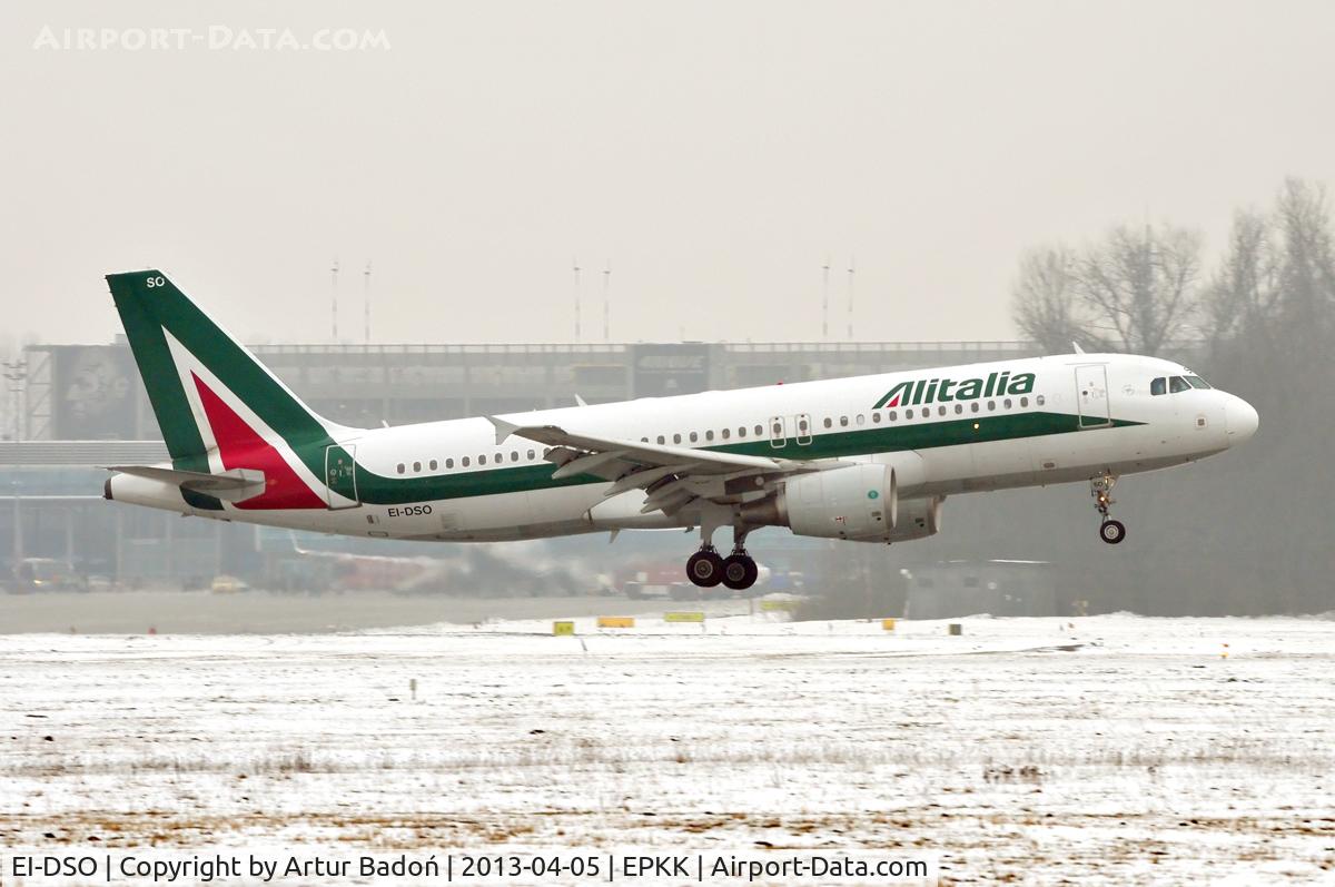 EI-DSO, 2008 Airbus A320-216 C/N 3464, Alitalia