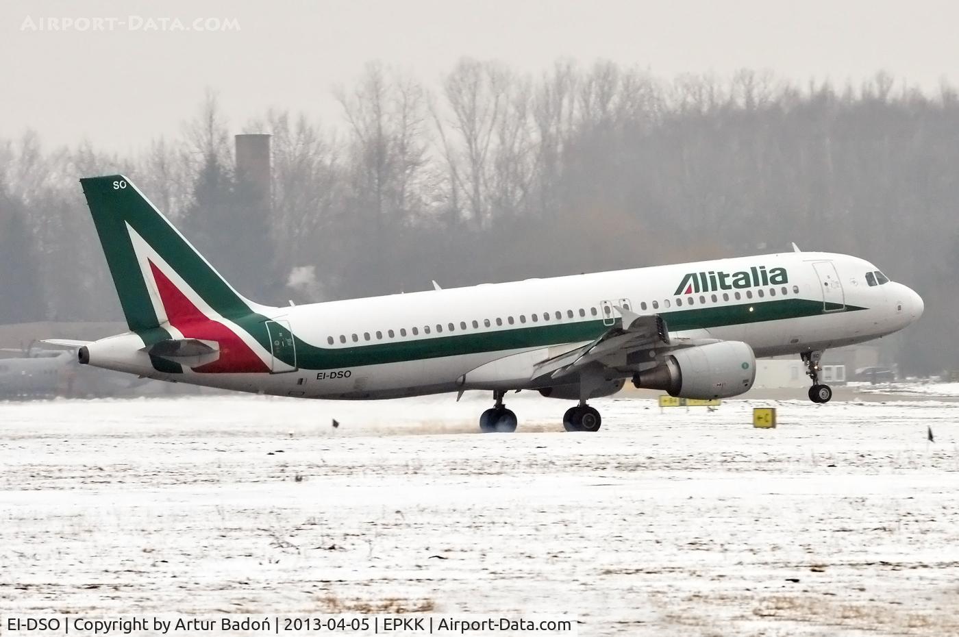 EI-DSO, 2008 Airbus A320-216 C/N 3464, Alitalia