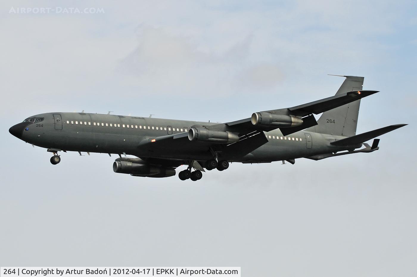 264, 1973 Boeing KC-707-3J6C Re'em C/N 20721, Israel Air Force