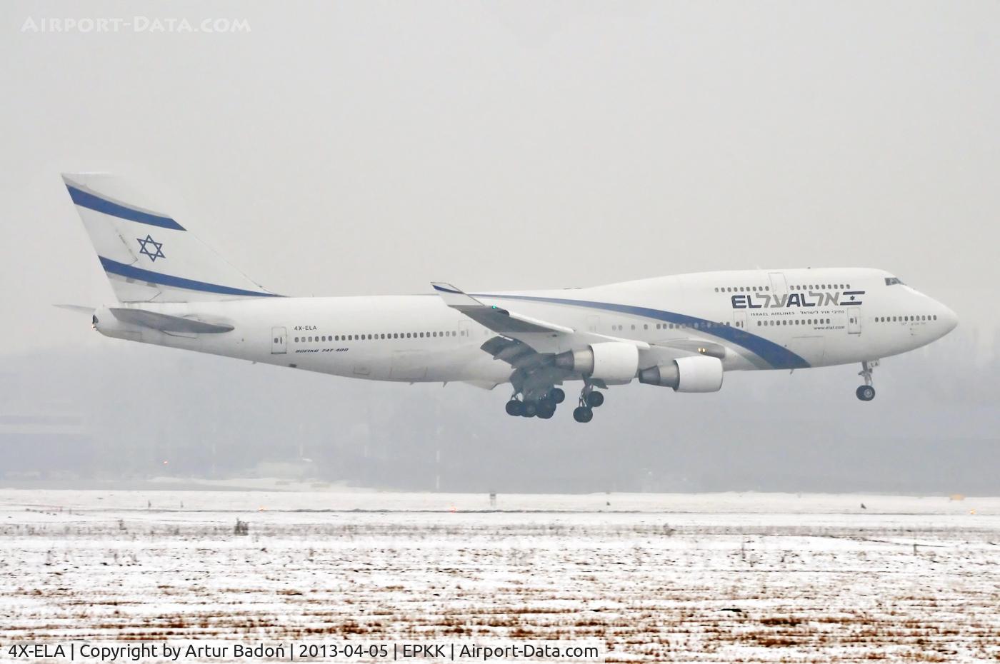 4X-ELA, 1994 Boeing 747-458 C/N 26055, ELAL
