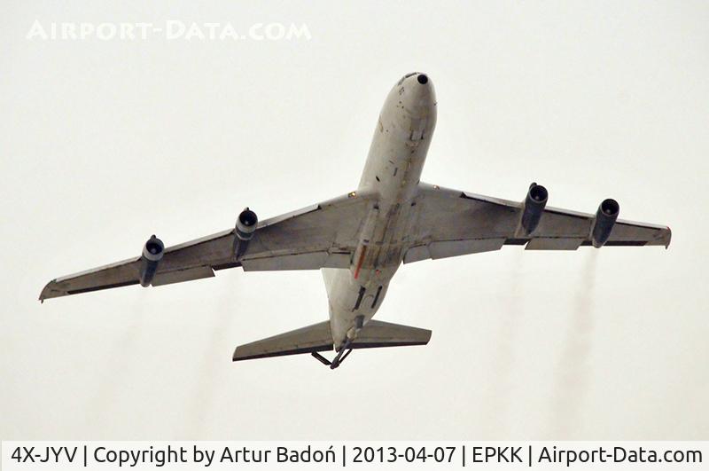 4X-JYV, 1975 Boeing 707-3L6C C/N 21096, Israel Air Force