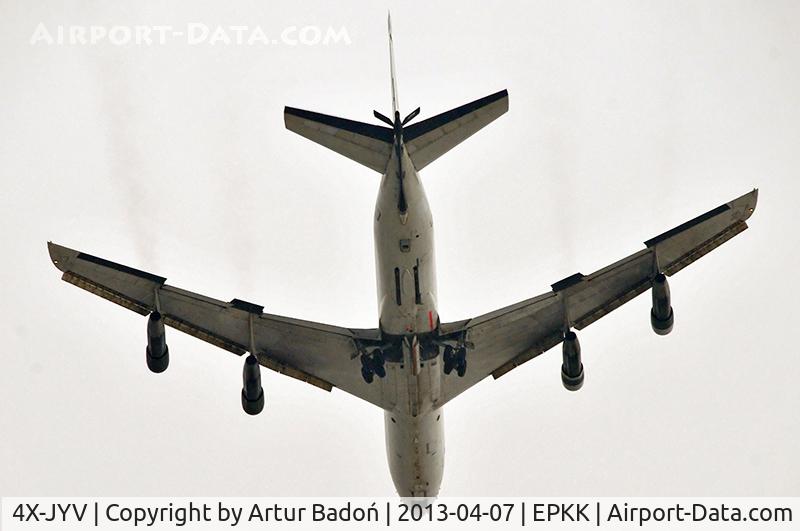 4X-JYV, 1975 Boeing 707-3L6C C/N 21096, Israel Air Force