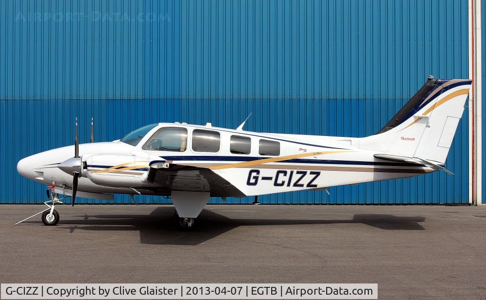 G-CIZZ, 2002 Beech 58 Baron C/N TH-2041, Ex: N5000S > G-CIZZ - Originally owned to and currently with, Bonanza Flying Club Ltd in January 2008