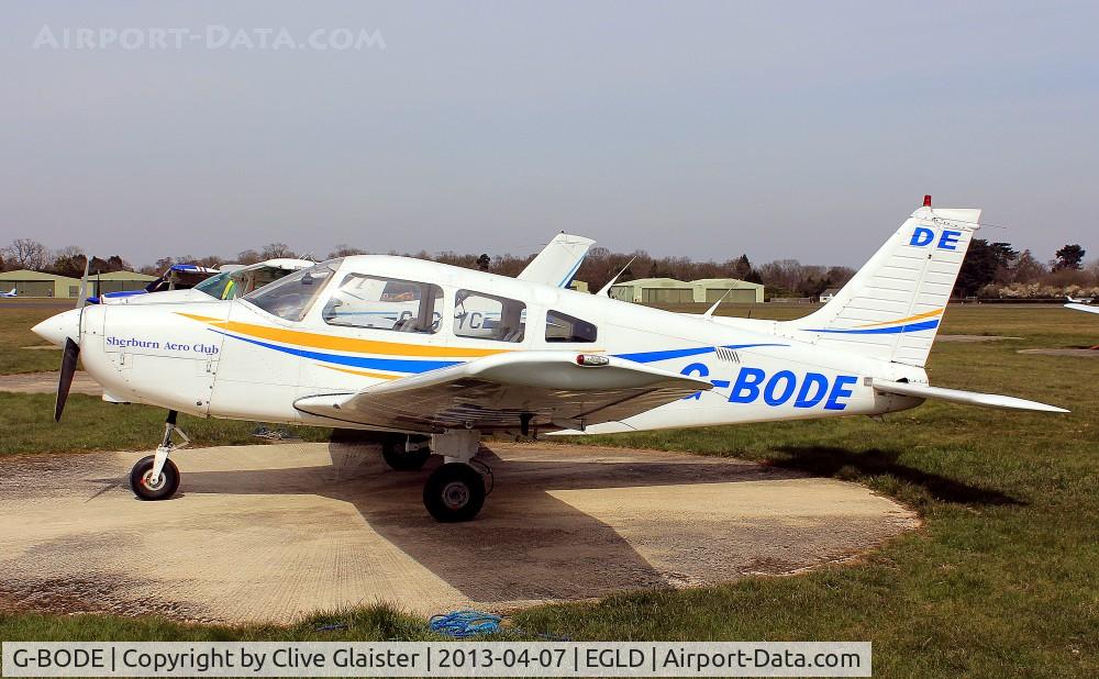 G-BODE, 1988 Piper PA-28-161 Cherokee Warrior II C/N 2816039, Ex: N9603N > G-BODE - Originally owned to, C.S.E. Aviation Ltd in February 1988 and currently with, Sherburn Aero Club Ltd since August 2003