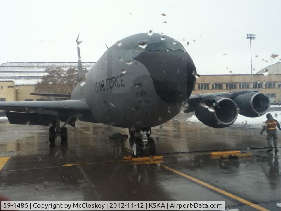 59-1486, 1959 Boeing KC-135R Stratotanker C/N 17974, Landed at KSKA