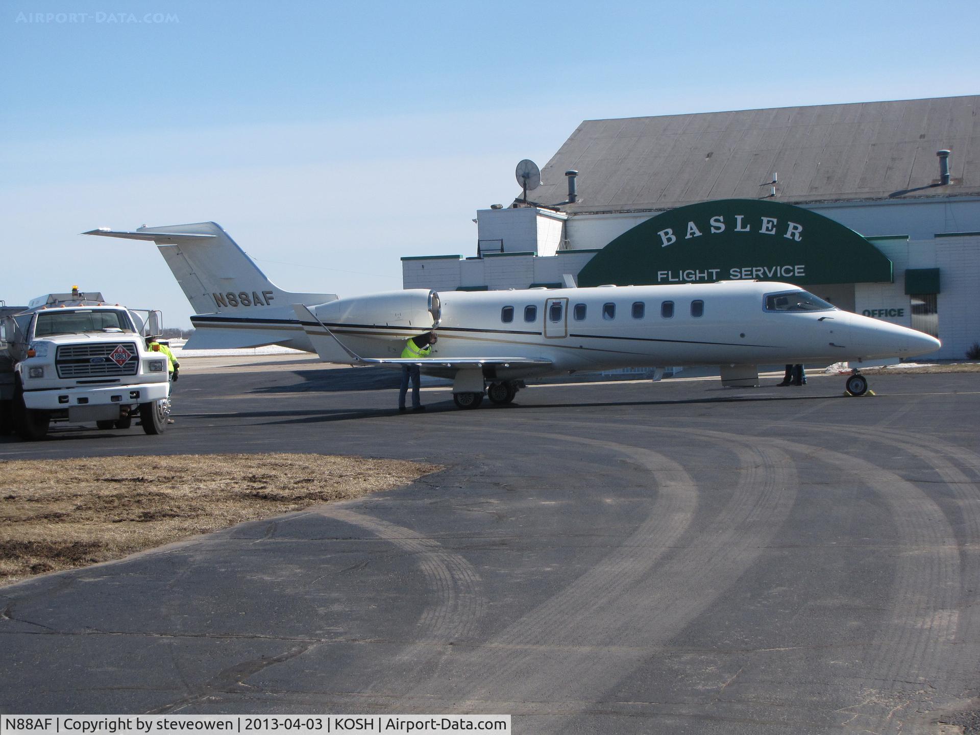 N88AF, Learjet 45 C/N 205, Basler FBO