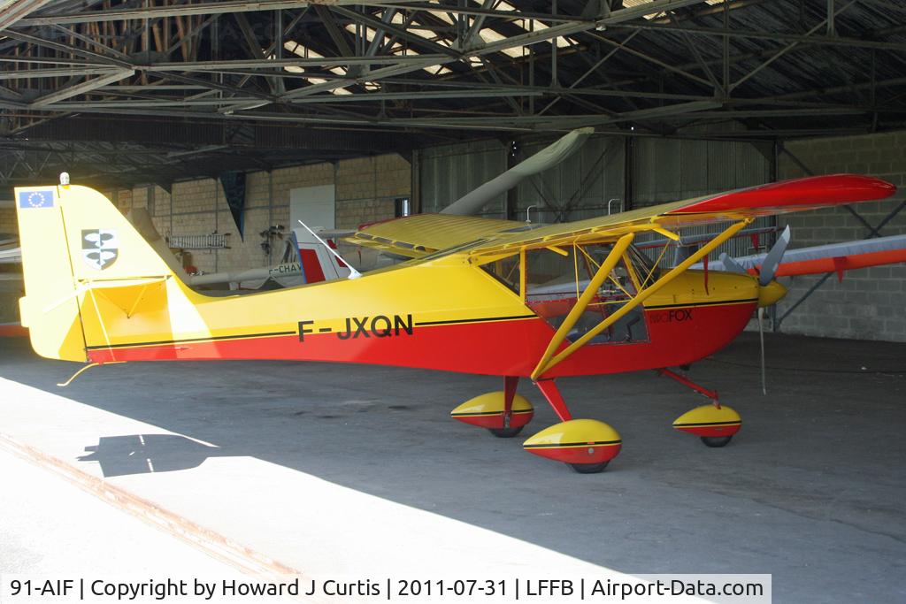 91-AIF, Aeropro Eurofox C/N 0000, A resident here.