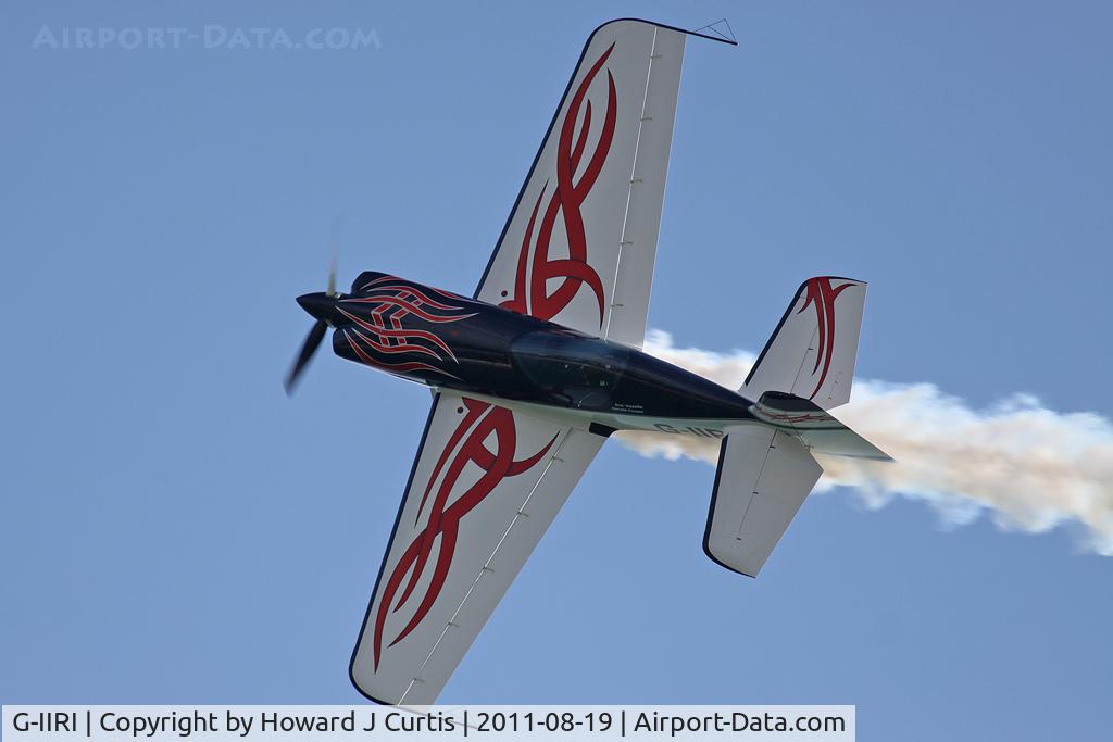 G-IIRI, 2011 XtremeAir XA-41 Sbach 300 C/N LAA379-15090, At the Bournemouth Air Festival. Superb aerobatics!