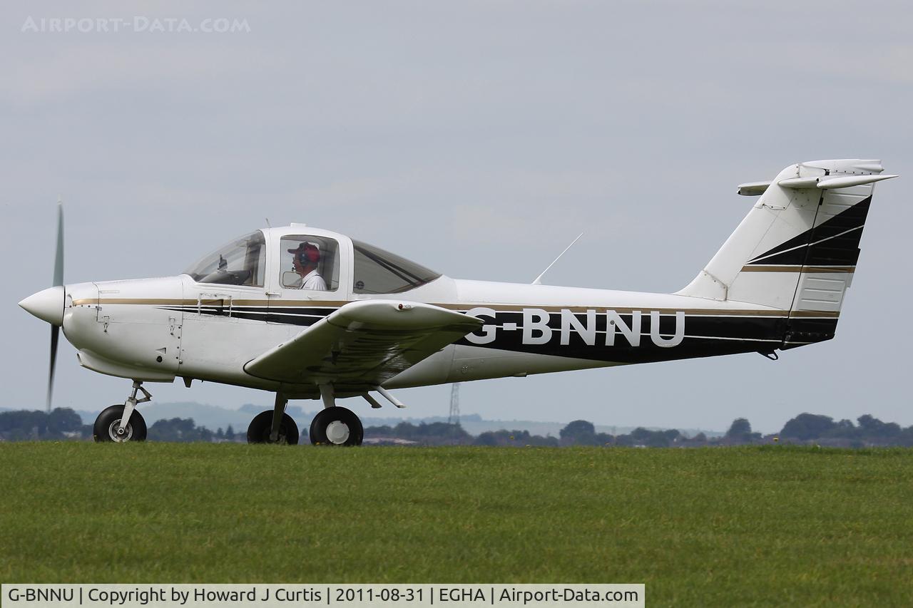 G-BNNU, 1981 Piper PA-38-112 Tomahawk Tomahawk C/N 38-81A0037, Privately owned.