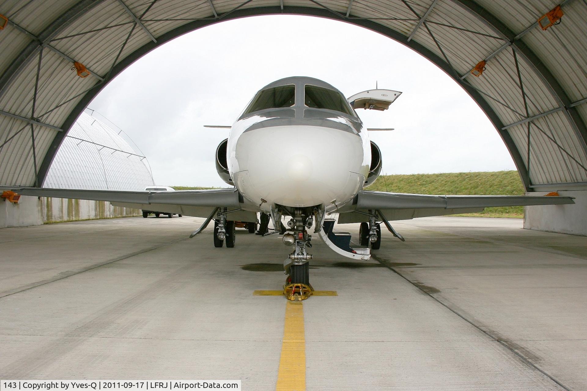 143, 1979 Dassault Falcon 10MER C/N 143, French Naval Aviation Dassault Falcon 10 MER, Landivisiau Naval Air Base (LFRJ)