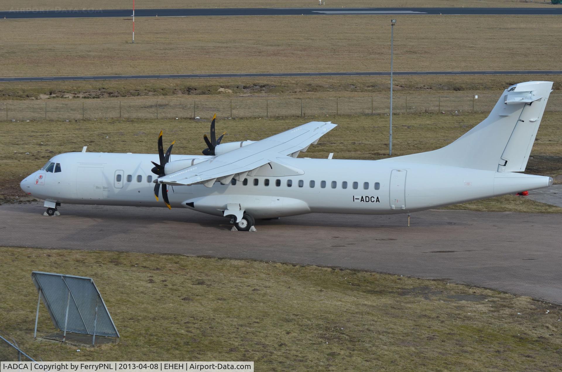I-ADCA, 2001 ATR 72-212A C/N 658, Former Air Dolomiti ATR72 seen here in EIN after being sprayed white at Aviation Cosmetics.