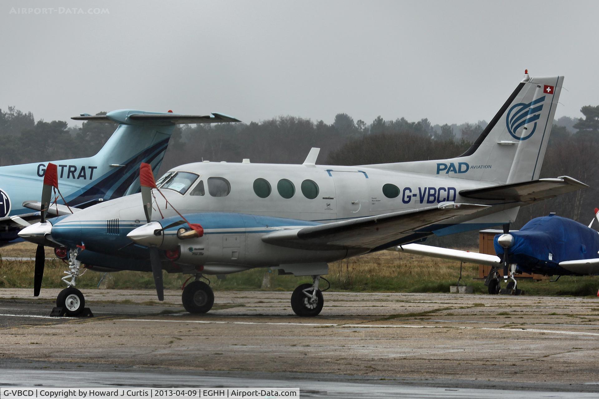 G-VBCD, 1981 Beech C90 King Air C/N LJ-972, Ex HB-GJH, registered on 8th March 2013.