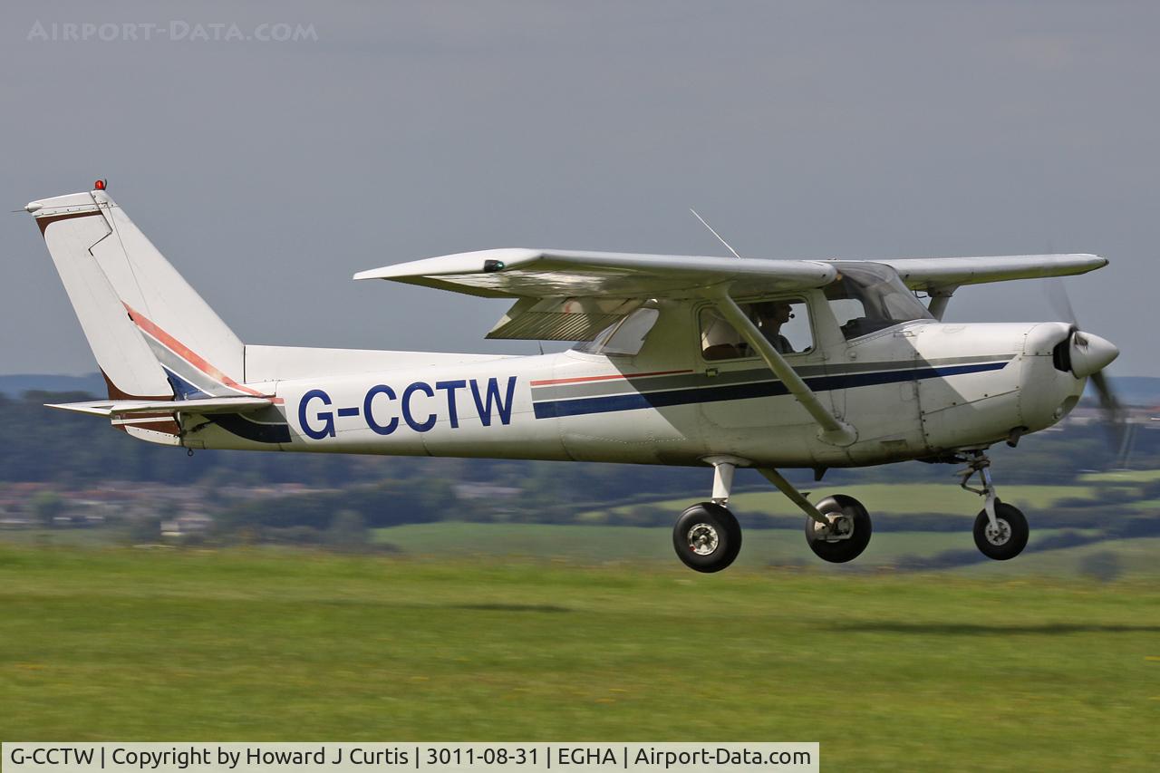 G-CCTW, 1977 Cessna 152 C/N 152-79882, Privately owned. A resident here.