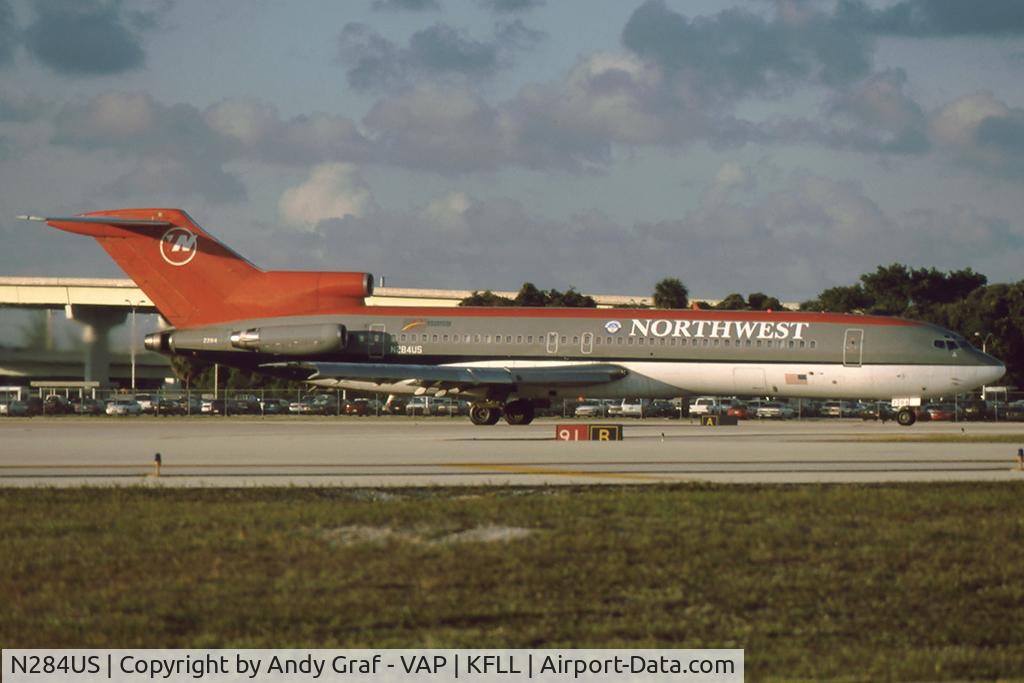 N284US, 1977 Boeing 727-251 C/N 21323, Northwest 727-200