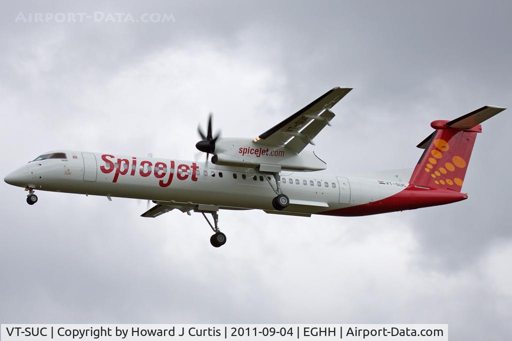 VT-SUC, 2011 De Havilland Canada DHC-8Q-402NG Dash 8 C/N 4377, Caught on delivery to India.
