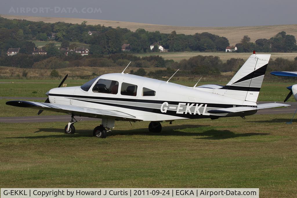 G-EKKL, 1984 Piper PA-28-161 Warrior II C/N 28-8416087, Privately owned.