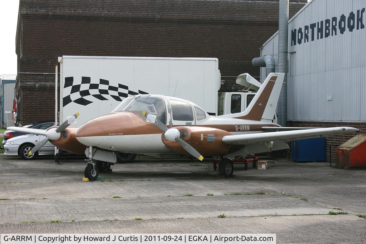 G-ARRM, 1961 Beagle B-206X C/N B001, The prototype Beagle 206, now preserved at Farnborough. [Not a Basset.]