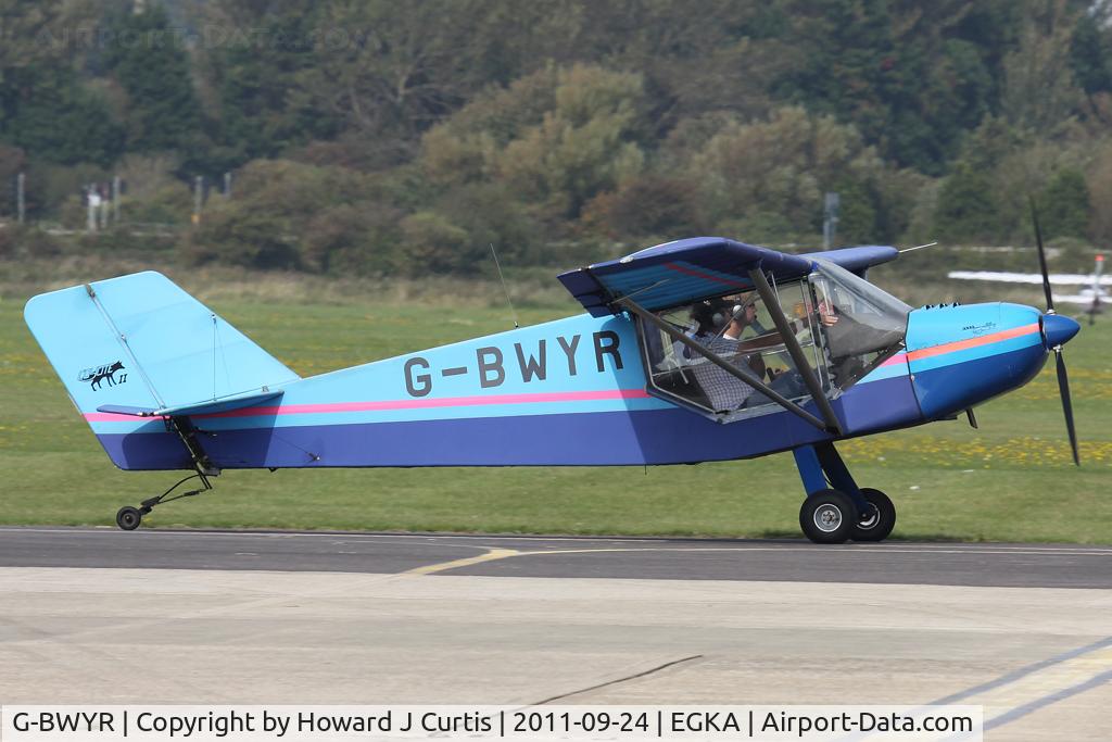 G-BWYR, 1996 Rans S-6-116 Coyote II C/N PFA 204A-13058, Privately owned.