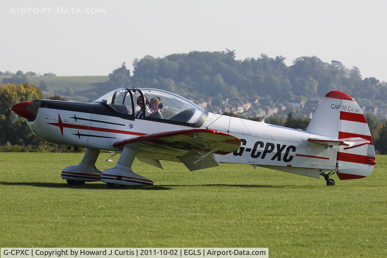 G-CPXC, 2002 Mudry CAP-10B C/N 301, Privately owned.