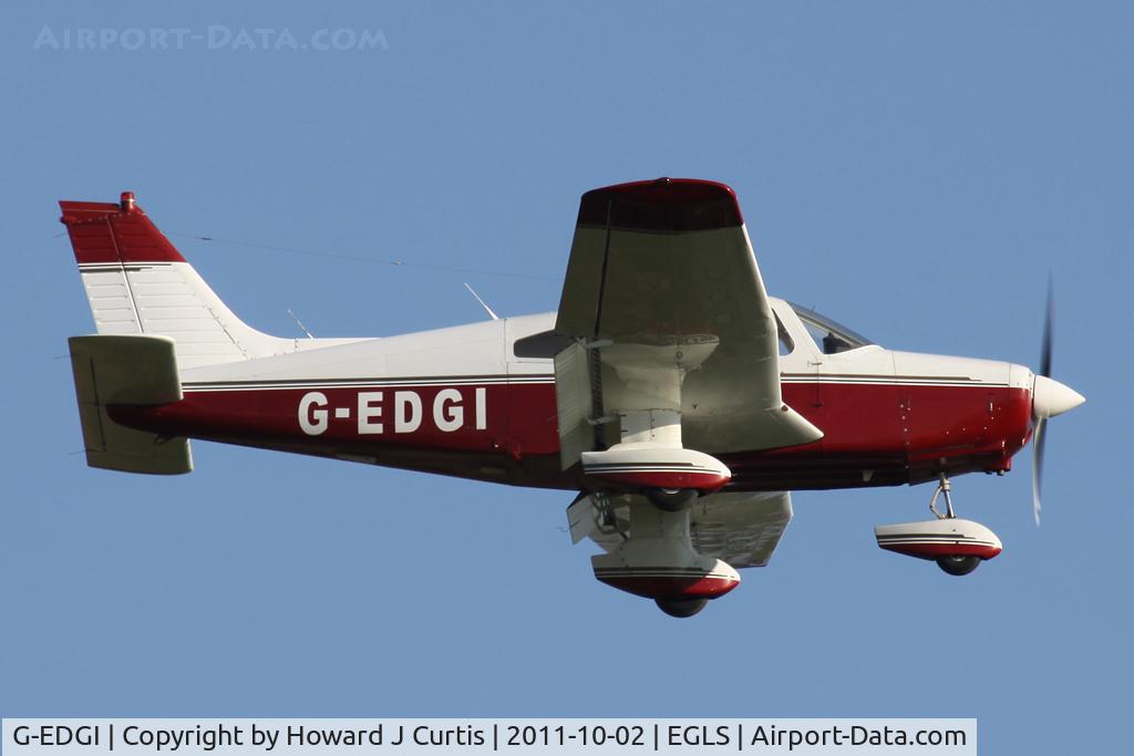 G-EDGI, 1979 Piper PA-28-161 Warrior II C/N 28-7916565, Privately owned.