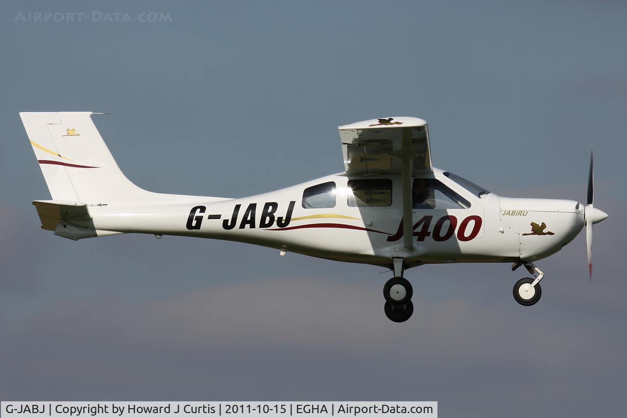 G-JABJ, 2003 Jabiru J400 C/N PFA 325-14126, Privately owned.